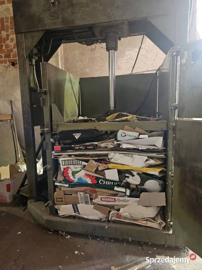 Prasa jugoslowianska do odpadów Magazynowanie Opole sprzedam
