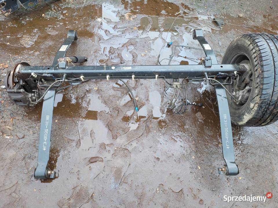 KOMPLETNA OŚ TYLNA BELKA TYŁ ZAWIESZENIE FORD Pozostałe Stęszew