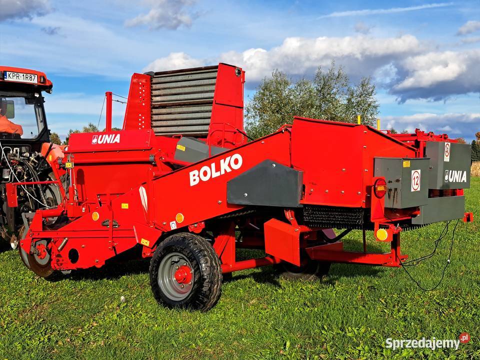 Kombajn do ziemniaków cebuli buraczka Unia Bolko Proszowice