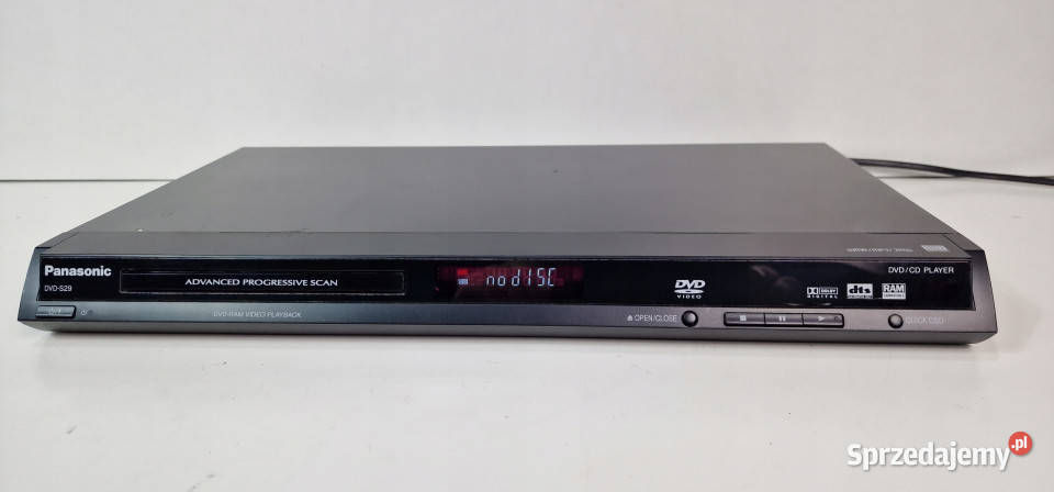 Panasonic CD DVD odtwarzacz DVD S 29 DVDS29 Panasonic wielkopolskie Międzychód