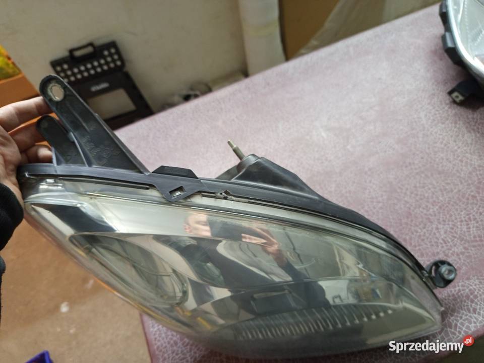 Lampa przednia Fiorino Nemo Bipper Lampy przednie dolnośląskie Bolesławiec