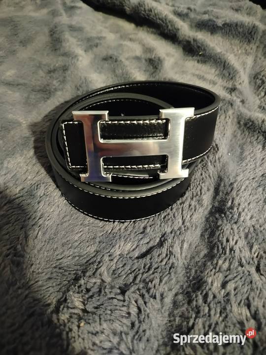 Czarny pasek marki Hermes Włocławek