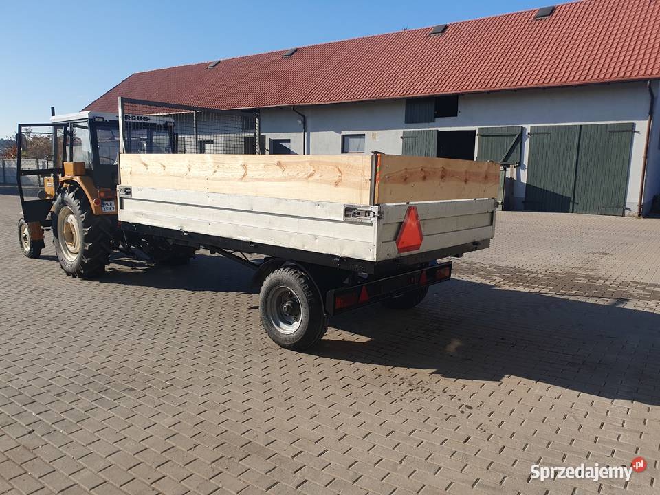 Przyczepa jednoosiowa wywrot Wijewo sprzedam