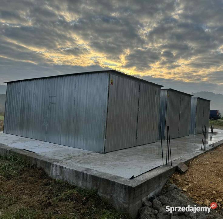 GARAŻ BLASZANY 3x5 II gatunek PRODUCENT POLSKA Kraków