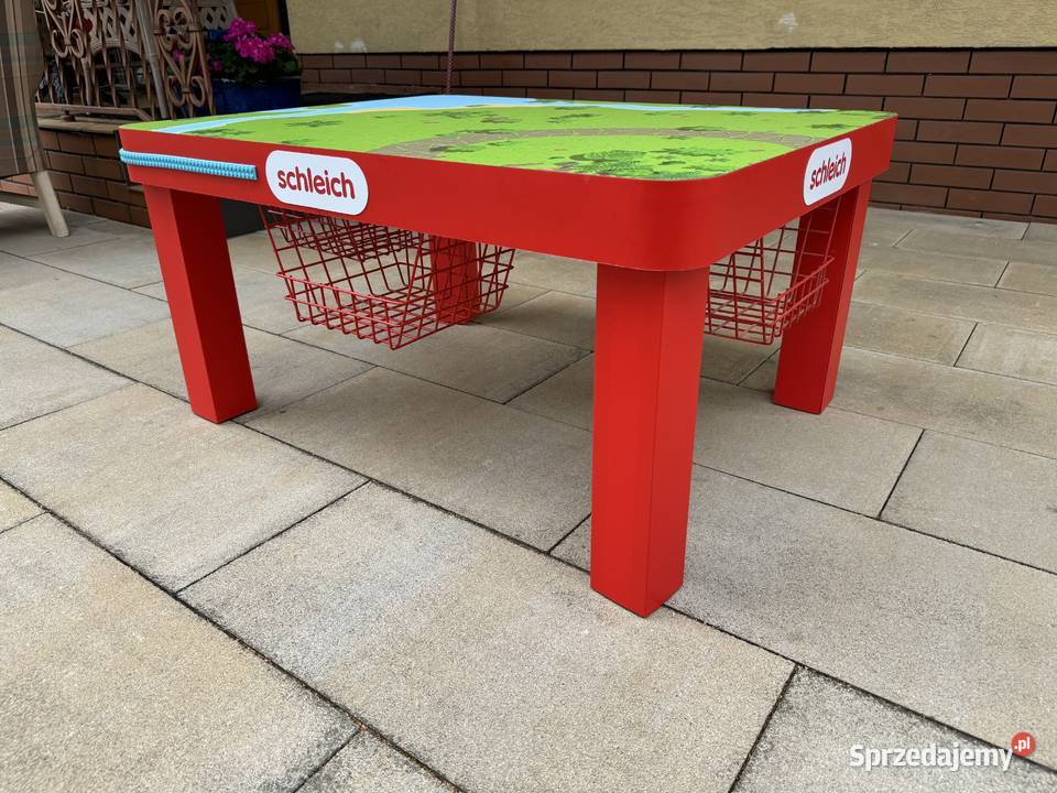 Stolik dziecka do zabawy klocki figurki kolorowy mazowieckie Garwolin