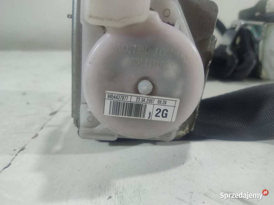PAS BEZPIECZEŃSTWA LEWY TYŁ II RZĄD CITROEN C4