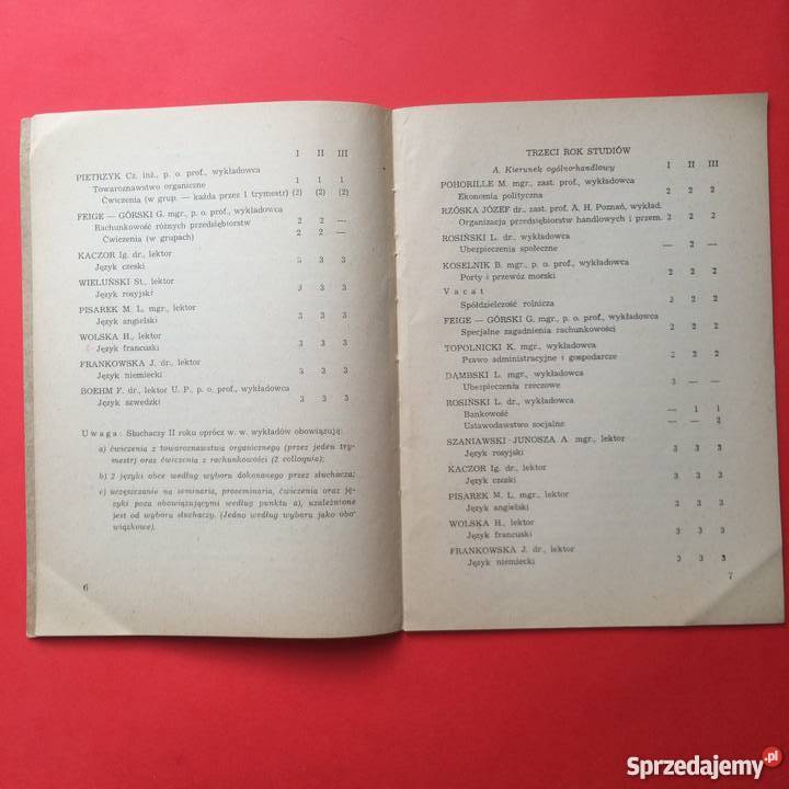 148 Akademia Handlowa 1949 r zachodniopomorskie Szczecin