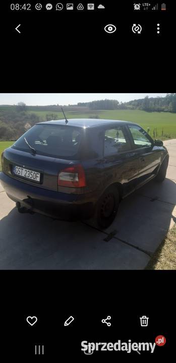 Audi a3 19 TDI 130 manualna Starogard Gdański sprzedam
