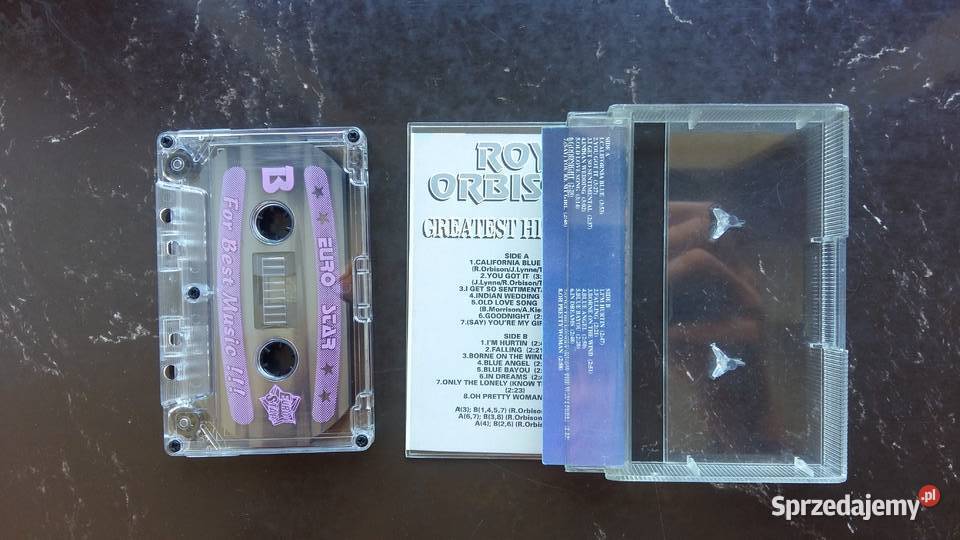 Kaseta magnetofonowa Roy Orbison Greatest hits kaseta Siemiatycze sprzedam