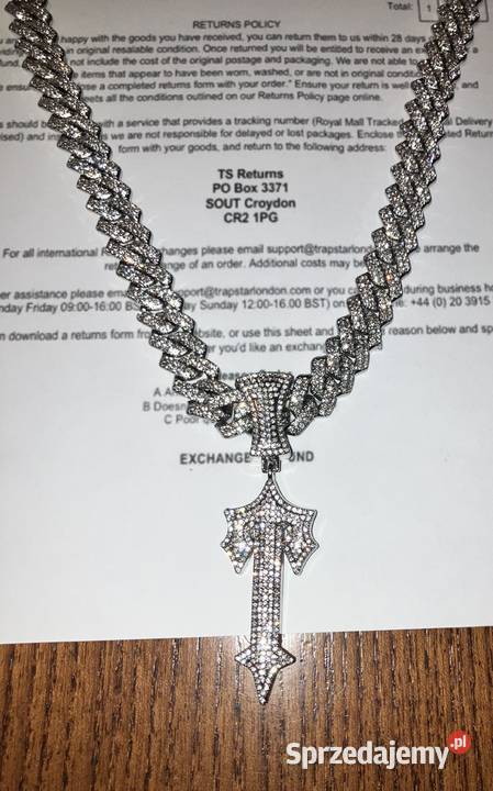 Trapstar Silver Chain Naszyjnik
