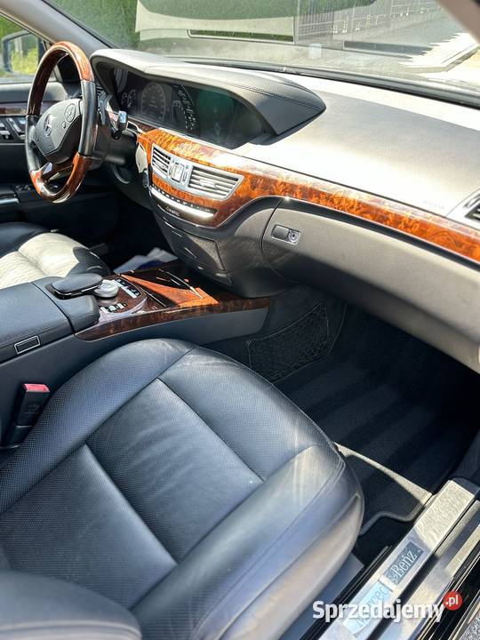 MERCEDES BENZ S 550 4 MATIC LONG 2013 435KM Samochody osobowe Ciechanów