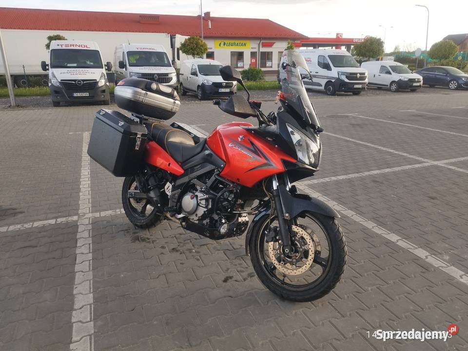 SUZUKI DL 650 VSTROM BOGATO WYPOSAŻONY Kielce sprzedam