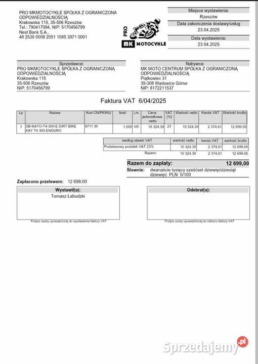 Kayo t4 300 2025 manualna Zamość