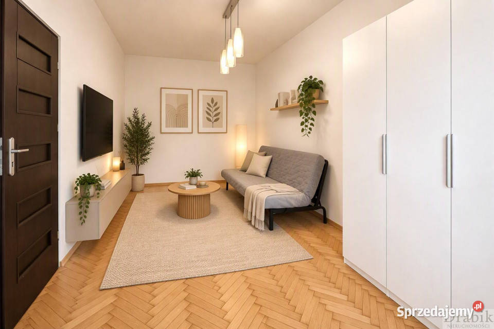 wynajmu mieszkania Kraków 35m2 1 pokojowe Liczba pokoi 1 małopolskie