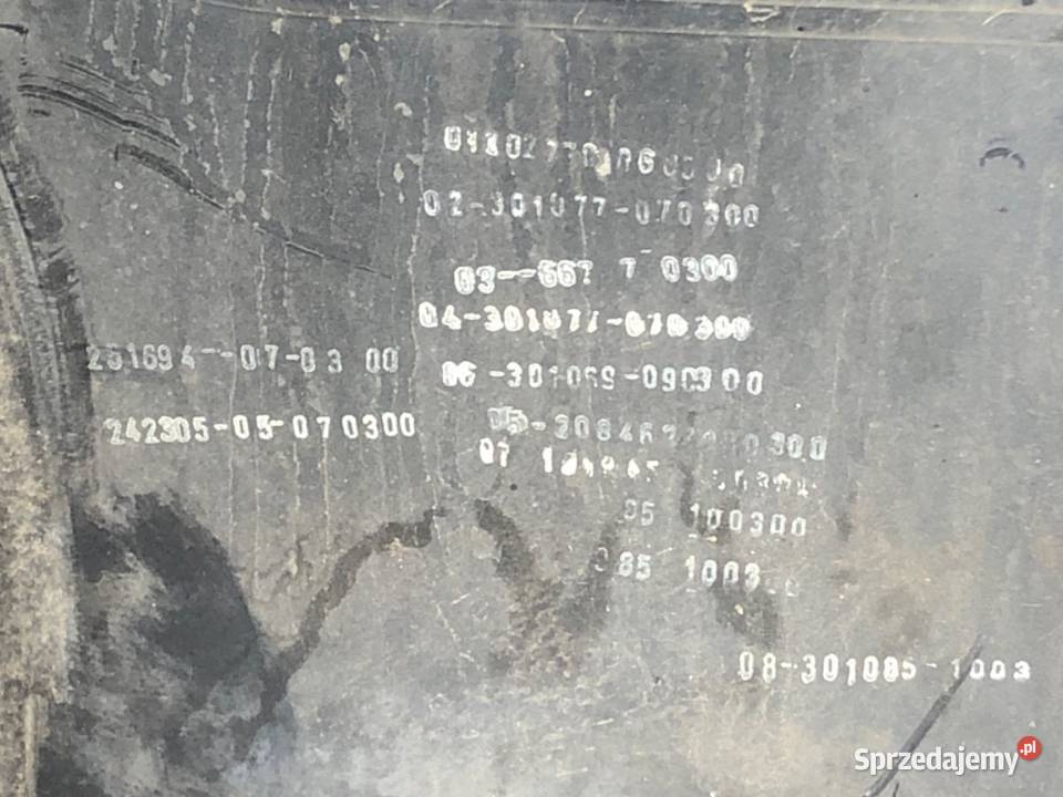 BŁOTNIK PRAWY PRZÓD MERCEDES C215 Hatchback 9906 Błotniki