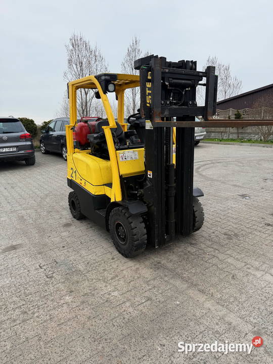 wózek widłowy HYSTER H16FT 1600 Triplex 45m gaz Działoszyn sprzedam