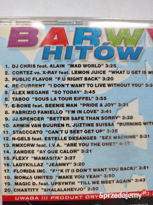 barwy hitów music zone kolekcjonerska płyta cd Płyty i kasety Kielce sprzedam