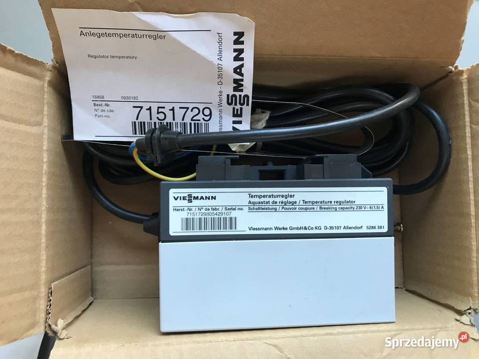 Viessmann 7151729 Regulator temperatury Wrocław