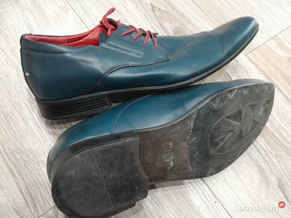 Buty półbuty Vapiano męskie granatowe 48 Wieliczka