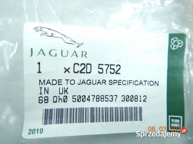 LISTWA SZYBERDACHU LEWA JAGUAR XJ XJL 1418 Listwy i nakładki
