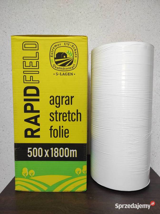 Folia do sianokiszonki RAPID 500mm 1800m 5 wielkopolskie
