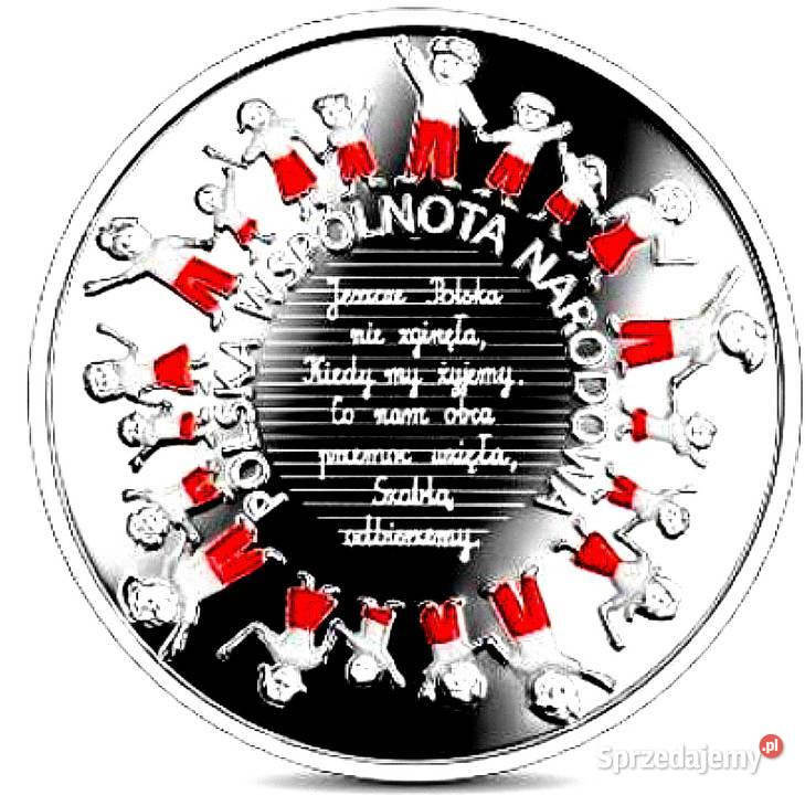 10 W Polskę wierzę Polska wspólnota narodowa Numizmatyka Ełk sprzedam