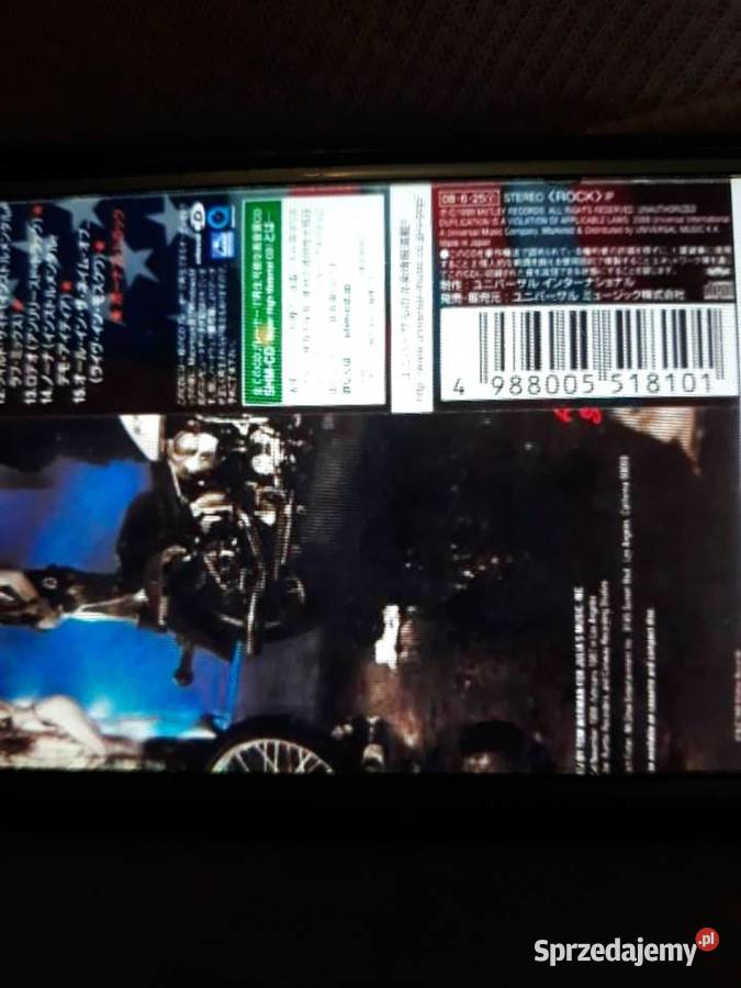 Archiwum hard rocka MOTLEY CRUE Grils Grils 1986 rock podkarpackie