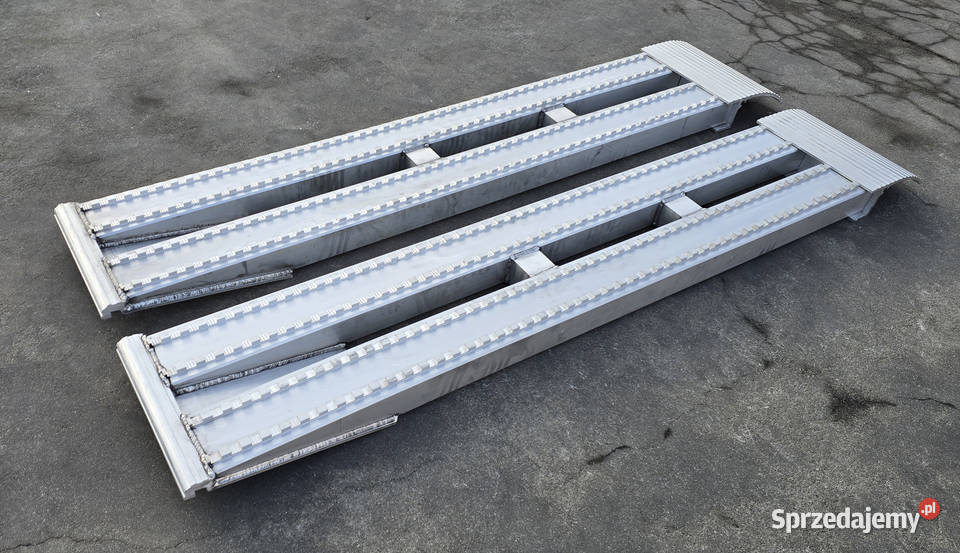 Najazdy aluminiowe 7 ton 2000x380x90mm mocowanie Lubanie sprzedam