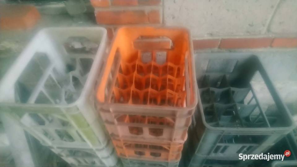Skrzynki oranżadzie piwie wodzie wielkopolskie sprzedam