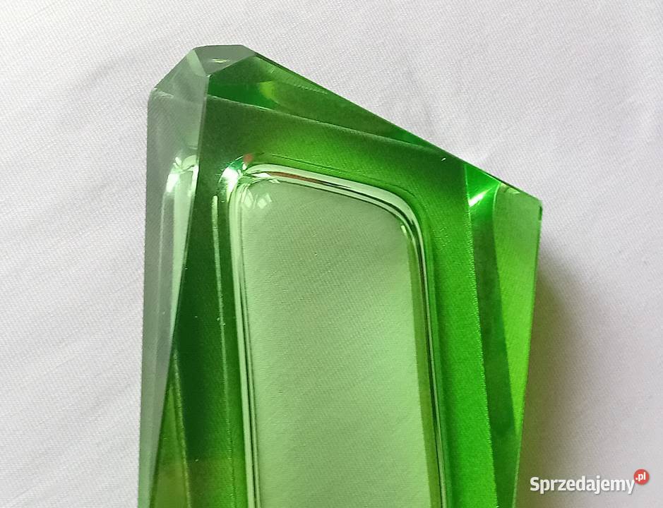 Fasetkowana polielniczka art deco Moser wielkopolskie Koźminek sprzedam