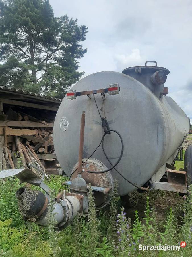 Beczkowóz trabant wciągnięty Myszyniec