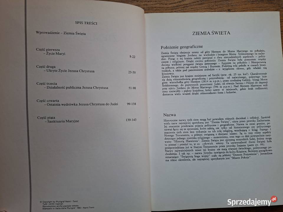 Ziemia Święta Luigi Lombardi Kraków