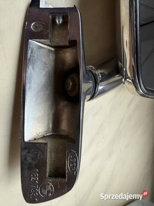 Lewe lusterko zewnętrzne chrom BMW e10 e12 e21 Mszana