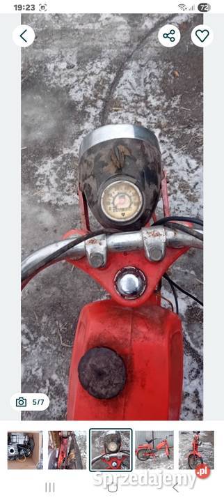 Romet kadet do renowacji Parzęczew