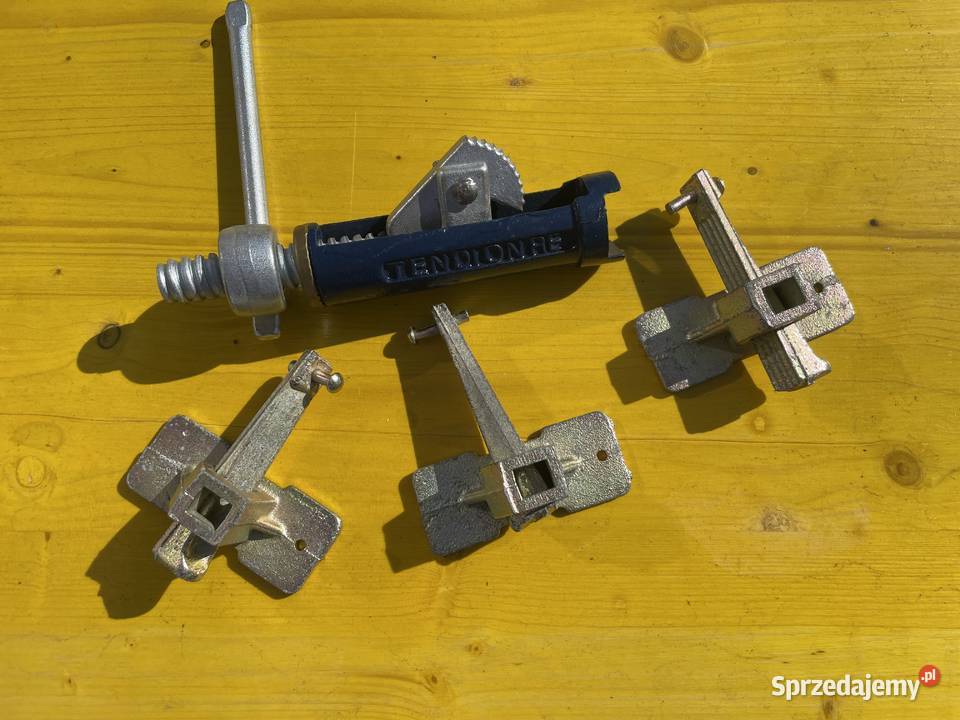 Żabka klinowa szalunkowa zestaw 100 sztuk klucz Pozostałe