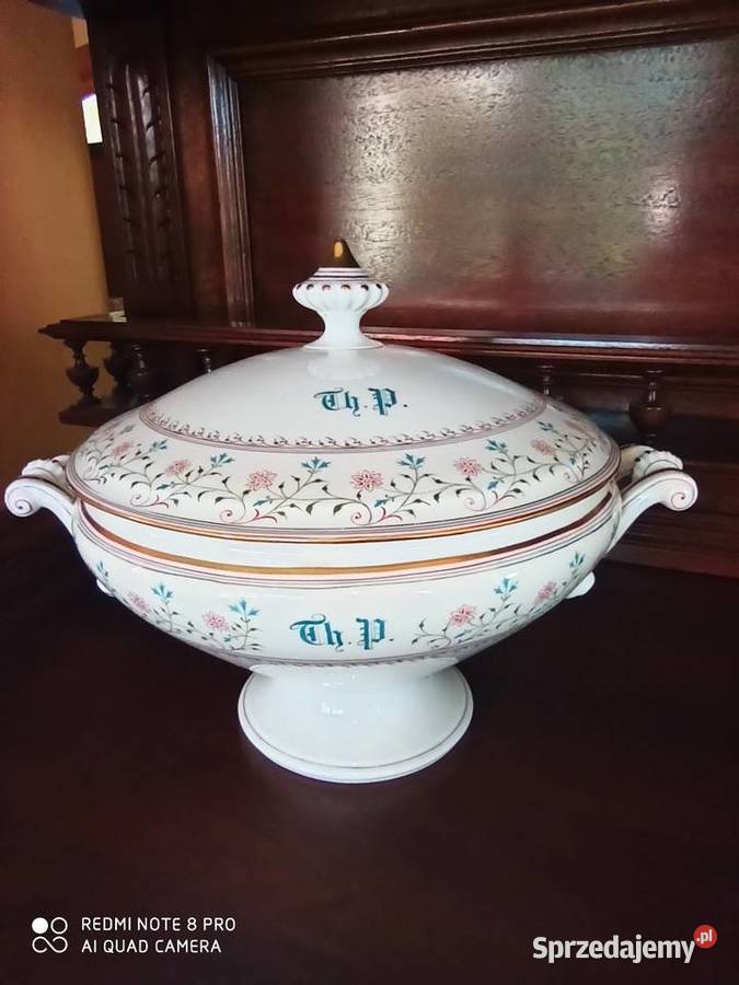 waza na stopie z monogramem Th P Gdańsk sprzedam