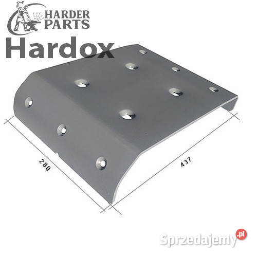 Podeszwa stopy HARDOX RTX68 części do skoczka nieuszkodzony