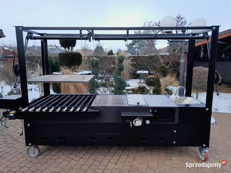 Gastronomiczny grill cateringowy węglowy Damasławek