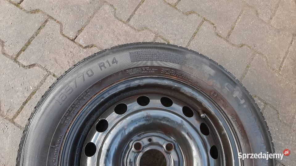 KOŁA OPONY FELGI 16570 R14 2011 NISSAN MICRA K12 Rozmiar 14" Nowy Tomyśl sprzedam