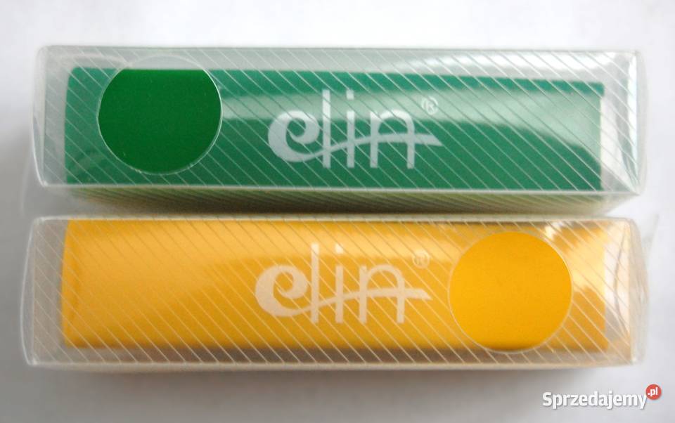 Nowy zszywacz biurowy Elin żółty zielony 2 Lublin