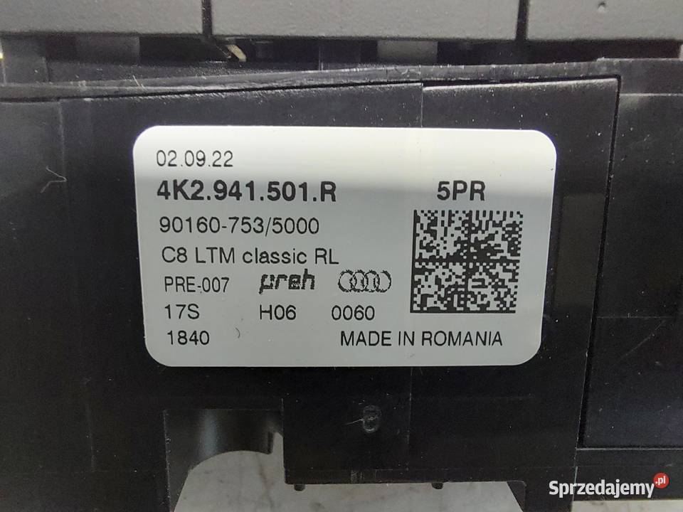 Audi Q7 II LIFT 4M0 TFSI przełącznik włącznik Panele sterowania, przełączniki