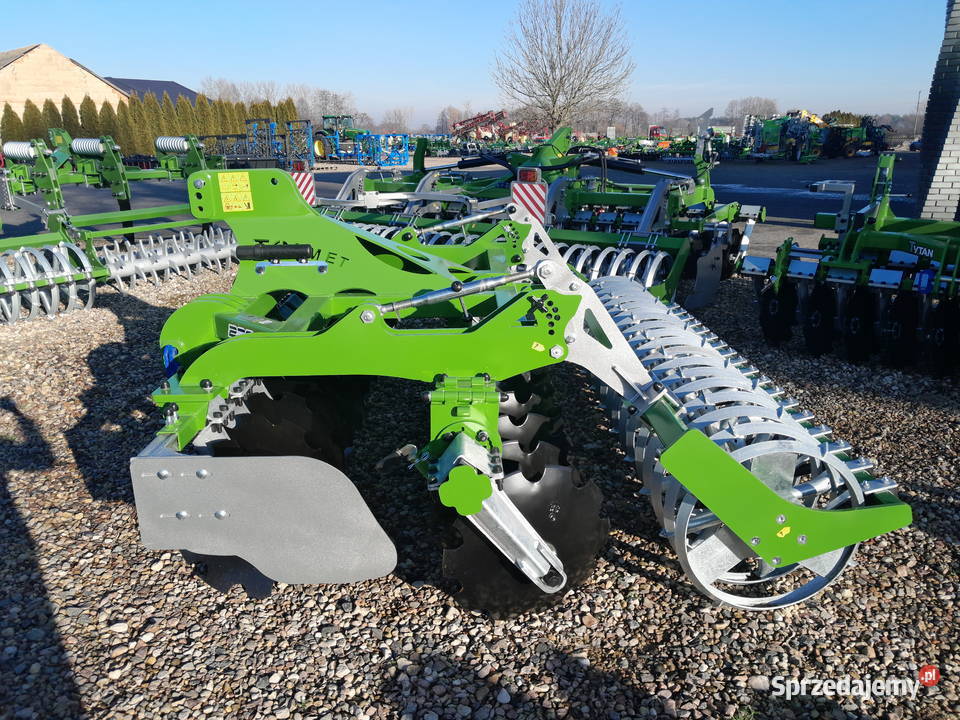 Brona kompaktowa Astat 3 m Tolmet talerzówka wał wielkopolskie