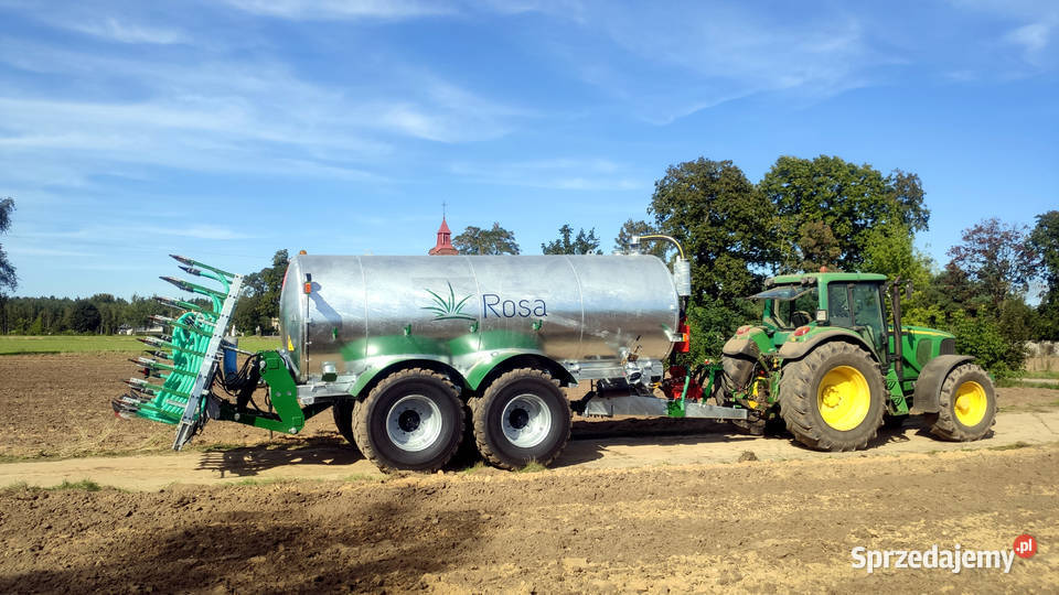 Wóz asenizacyjny ROSA 14R2 14000 litrów tandem mazowieckie