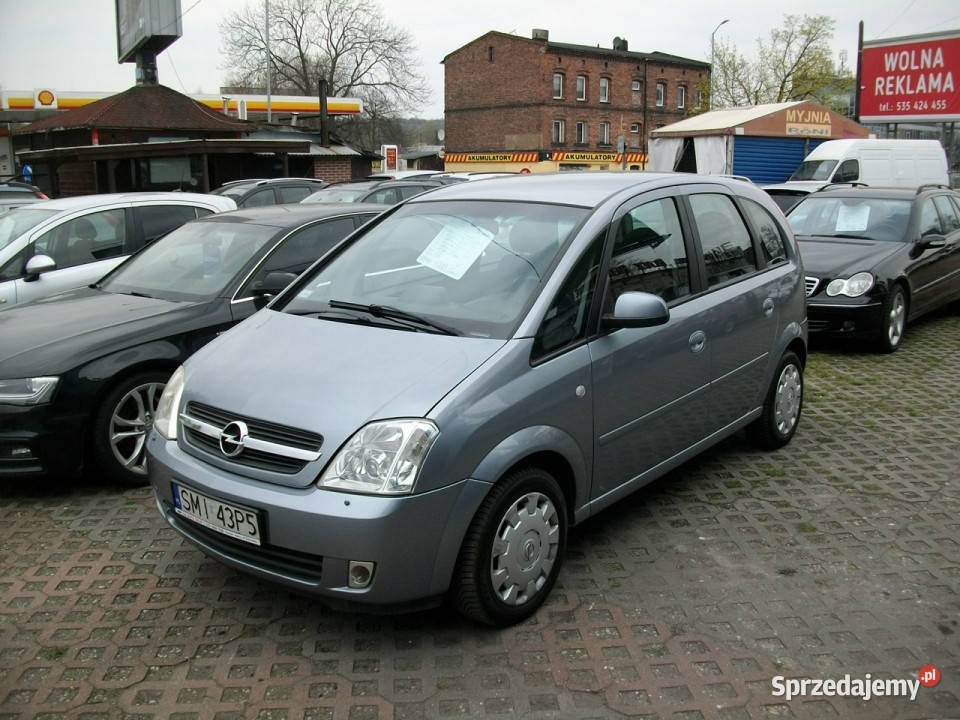 Opel Meriva Z gazemKlima sprawnaPodgrzewane Katowice sprzedam
