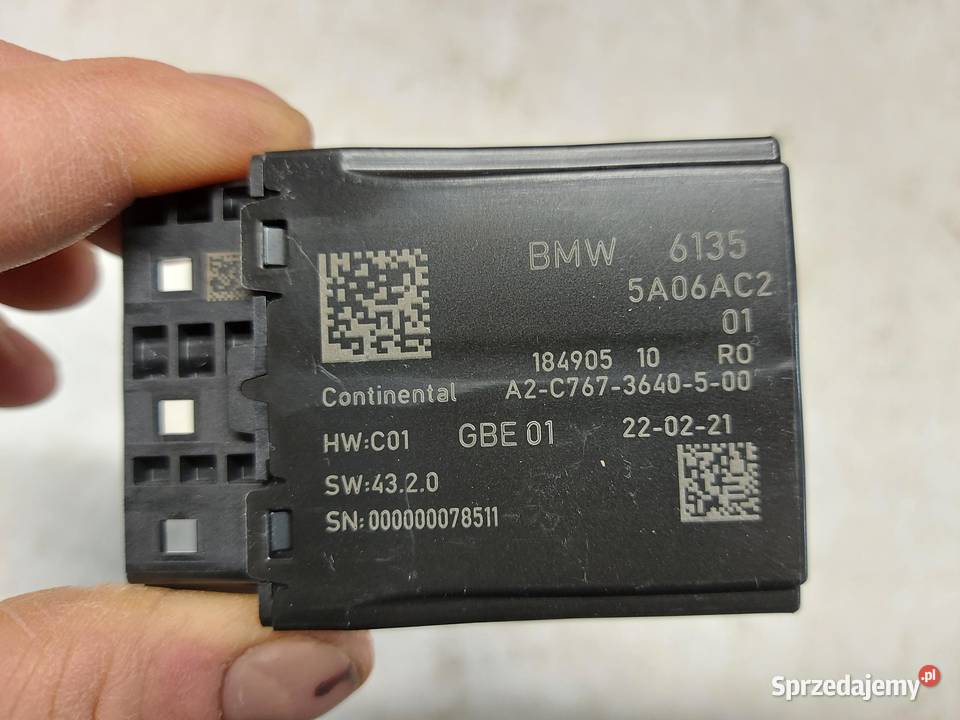 BMW G23 M440i Cabrio Sterownik podajnika pasa