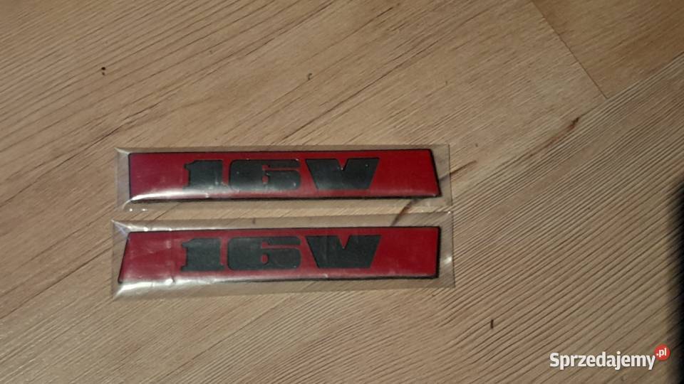 Emblemat znaczek 16v vw sirocco mk2 osobowe sprzedam