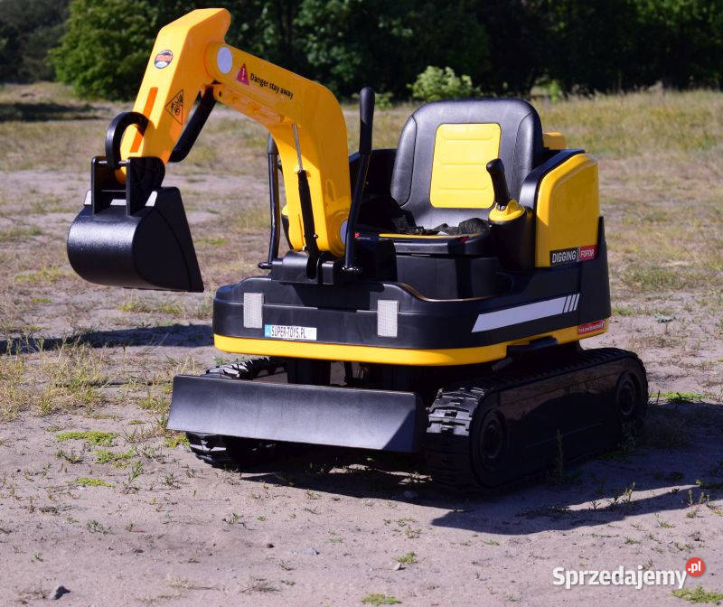 Autko na akumulator MEGA KOPARKA SPYCHACZ Myszków