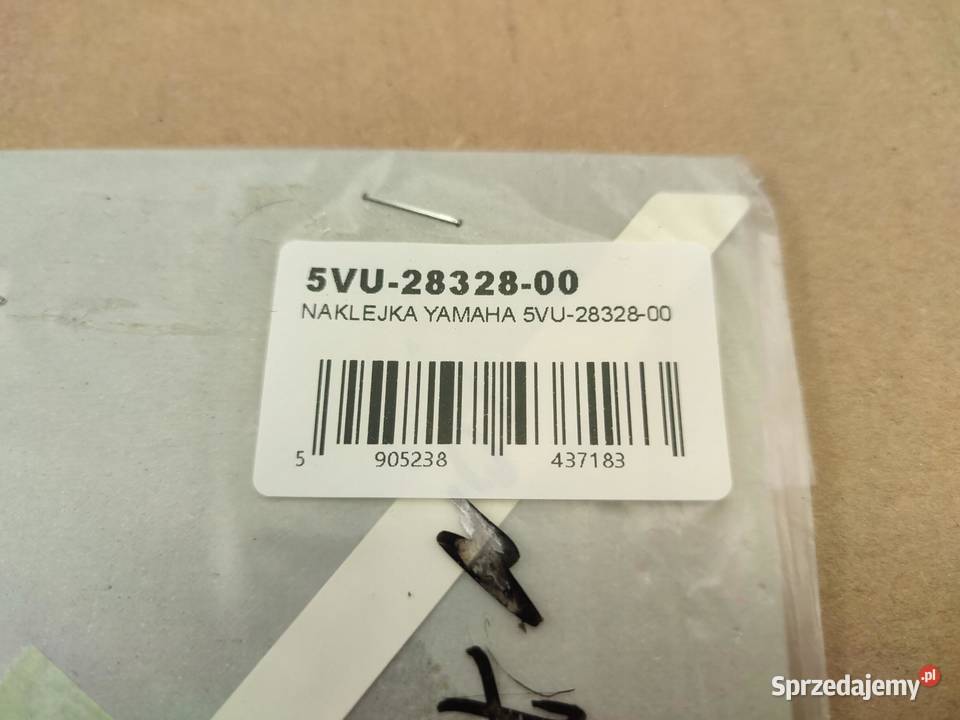 NAKLEJKA BLACK NA CZACHĘ YAMAHA XP500 20062007 lubelskie