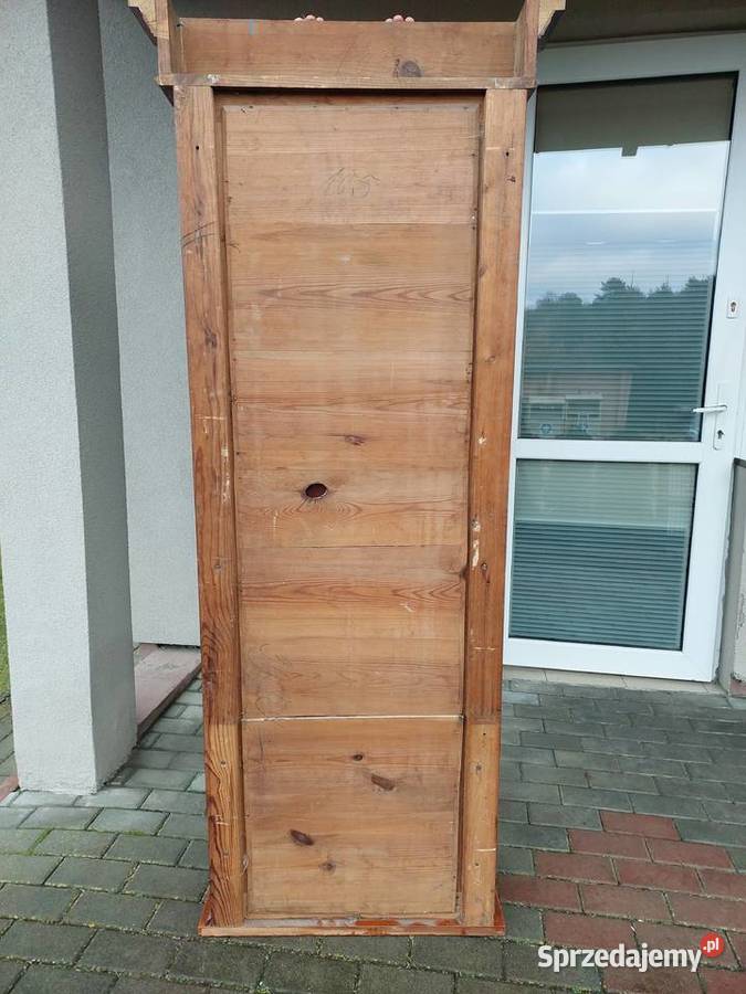 Stare duże lustro tremo eklektyczne około 1900r