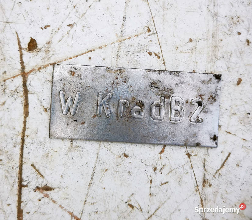 R75 Zundapp Kosz wytloczka W Krad B2 do Gryfów Śląski